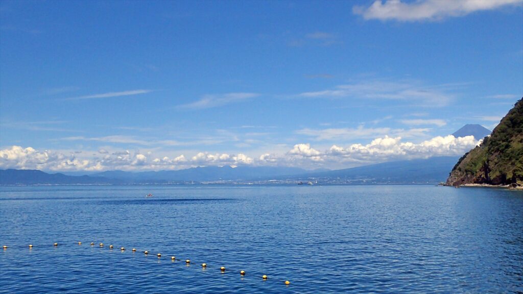 井田沖合風景