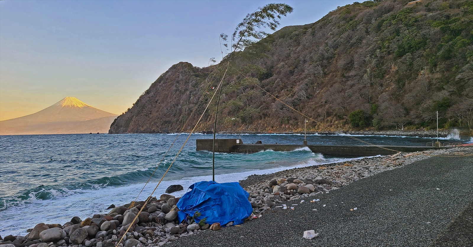 どんと焼き見送り